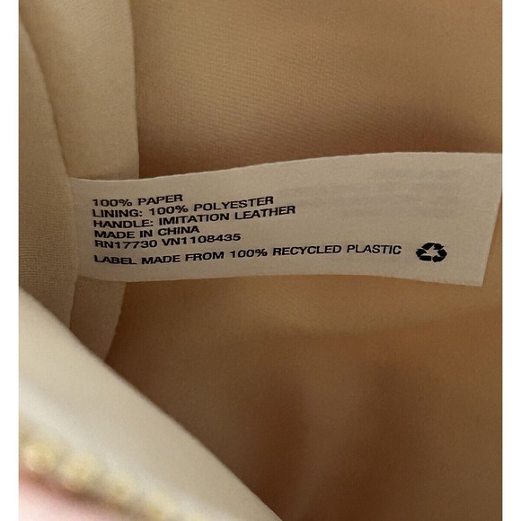 A New Day Pink Plaid Large Raffia Wristlet Clutch Purse 11.5x8 Bow MSRP$20 - Picture 10 of 10